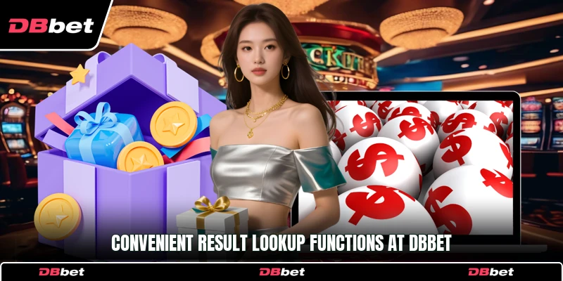 Convenient result lookup functions at DbBet