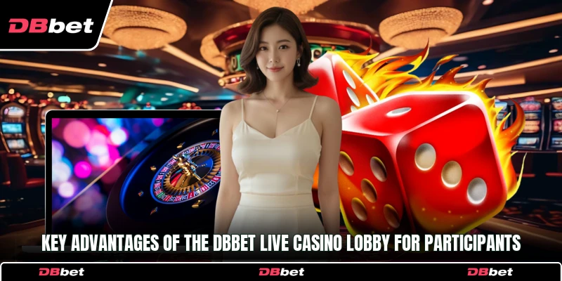 Key advantages of the DbBet Live Casino lobby for participants